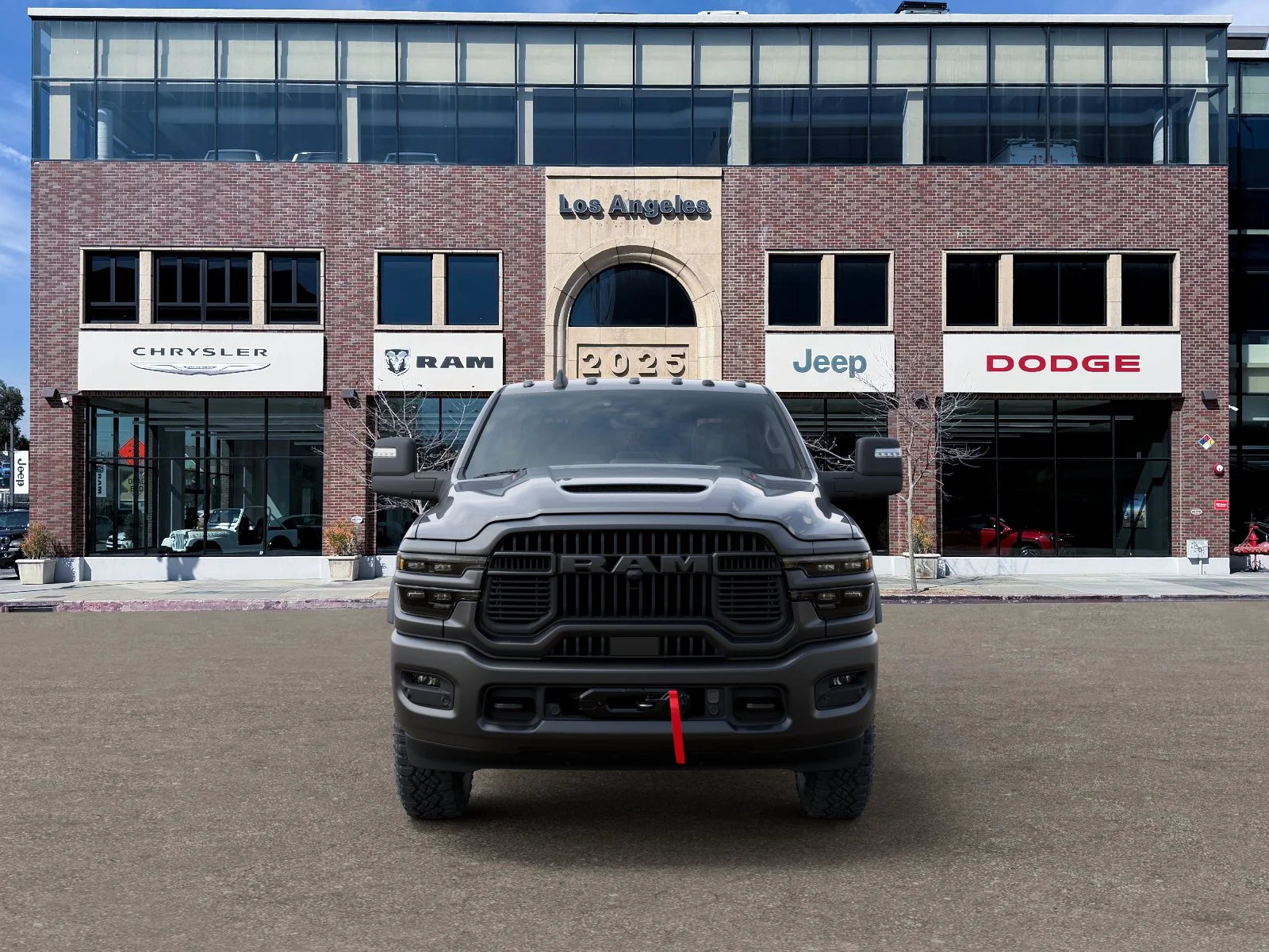 New 2026 Ceramic Gray Clear-Coat Exterior Paint RAM Power Wagon image 32