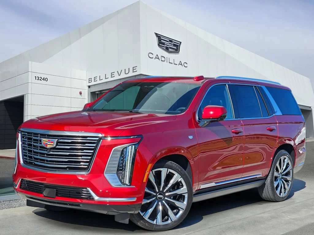 New 2026 Radiant Red Tintcoat Cadillac Platinum Luxury image 1