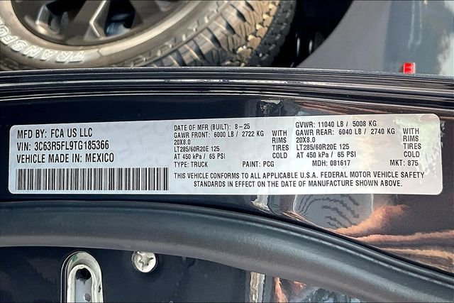 New 2026 Forged Blue Metallic Exterior Paint RAM Laramie image 14