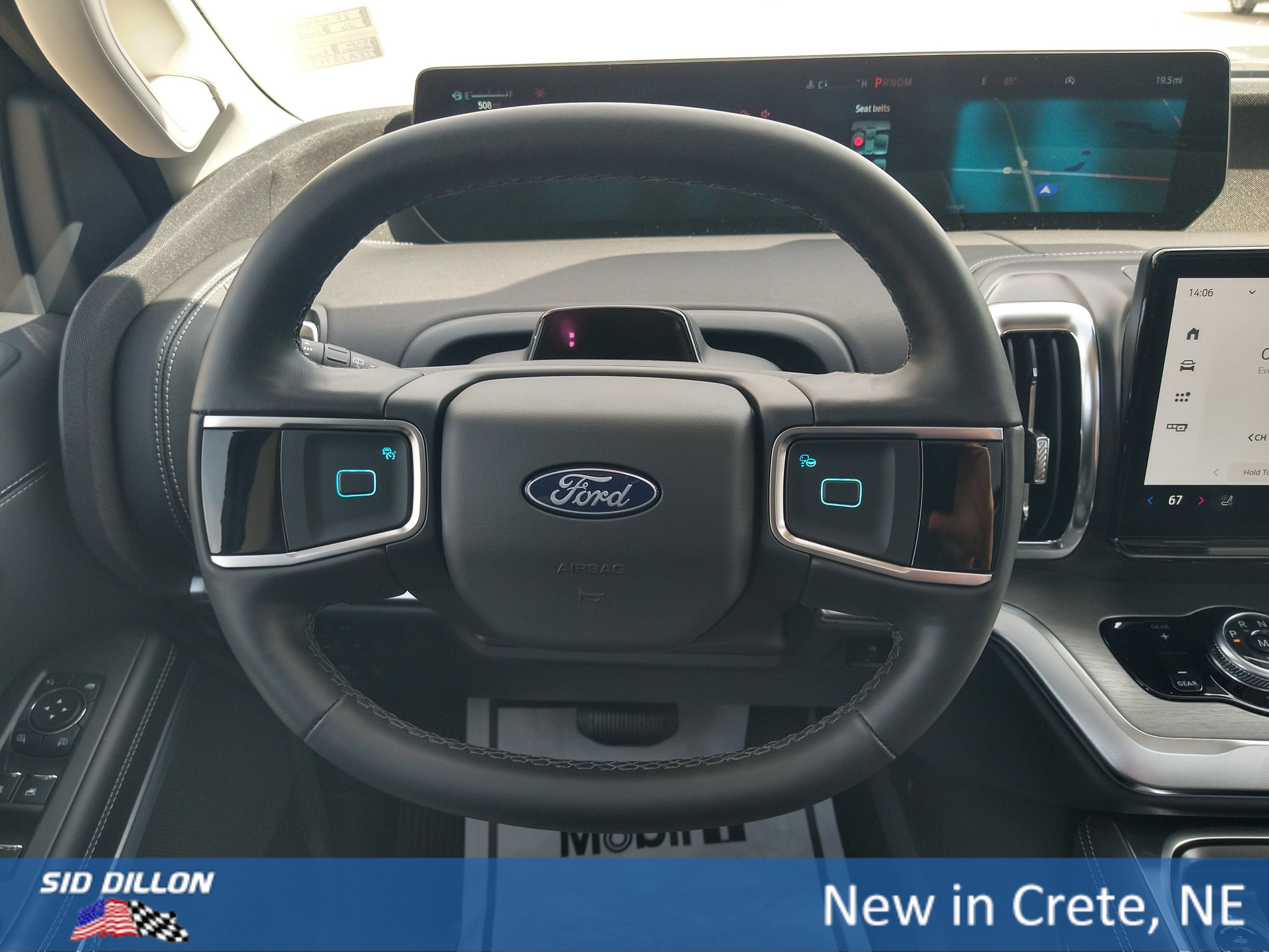 New 2026 Agate Black Metallic Ford Platinum image 2