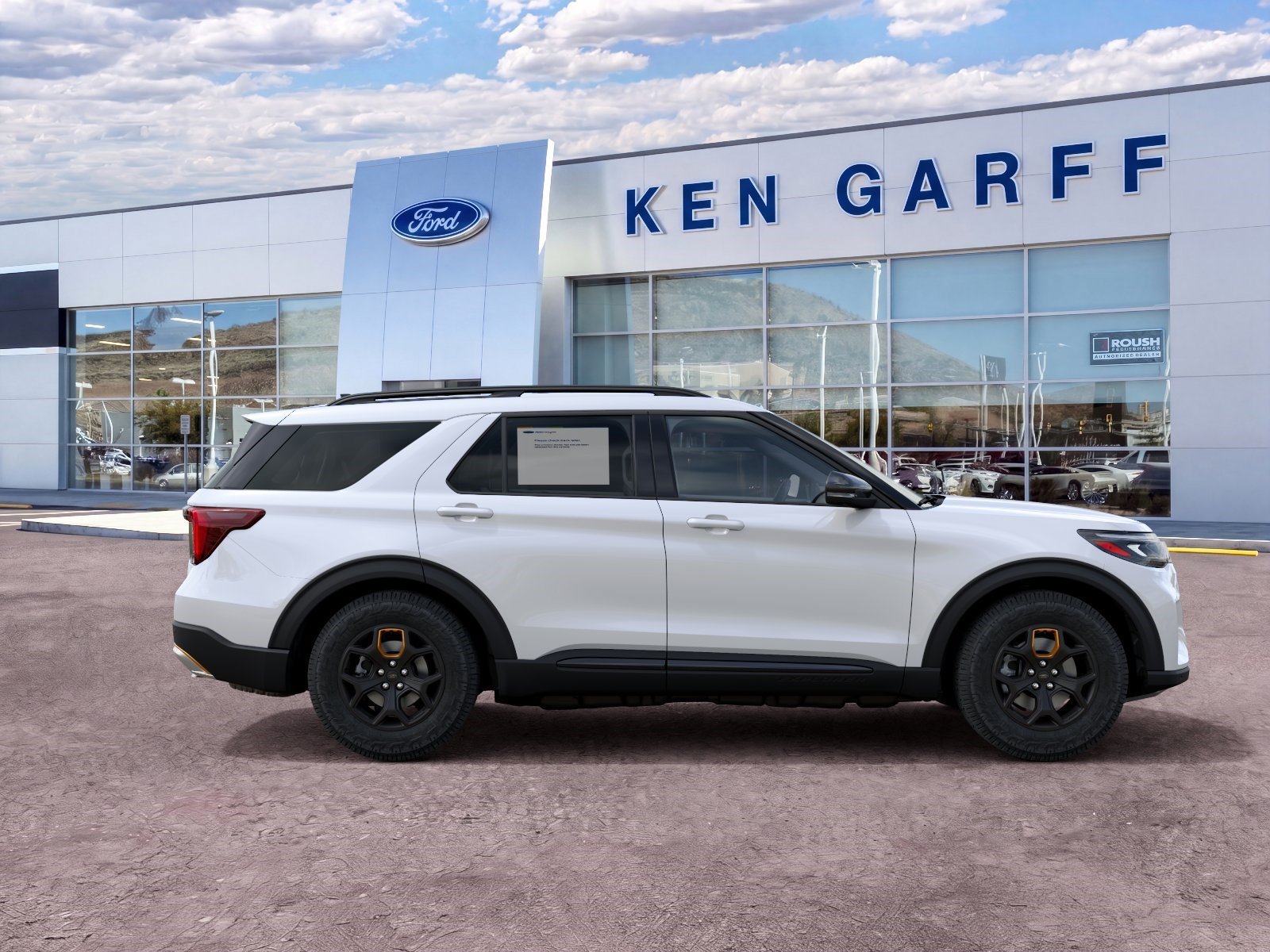 New 2027 Star White Metallic Tri-Coat Ford Tremor image 5