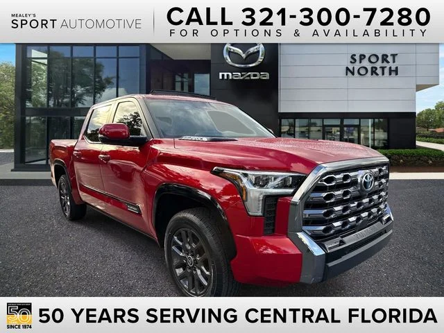 Used 2024 Red Toyota Platinum image 1
