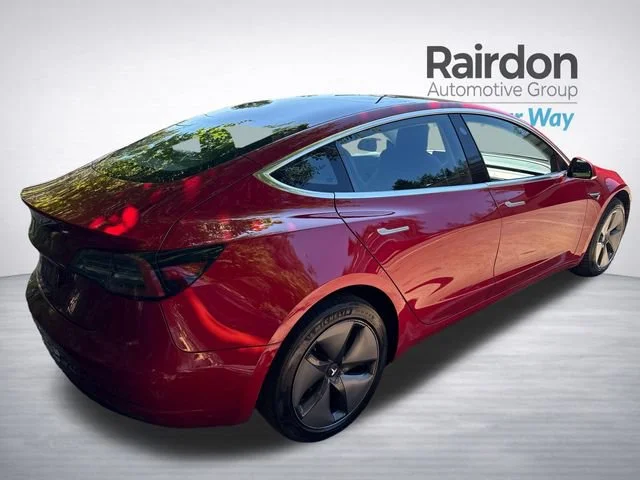 Used 2018 Red Metallic Tesla Long Range image 7