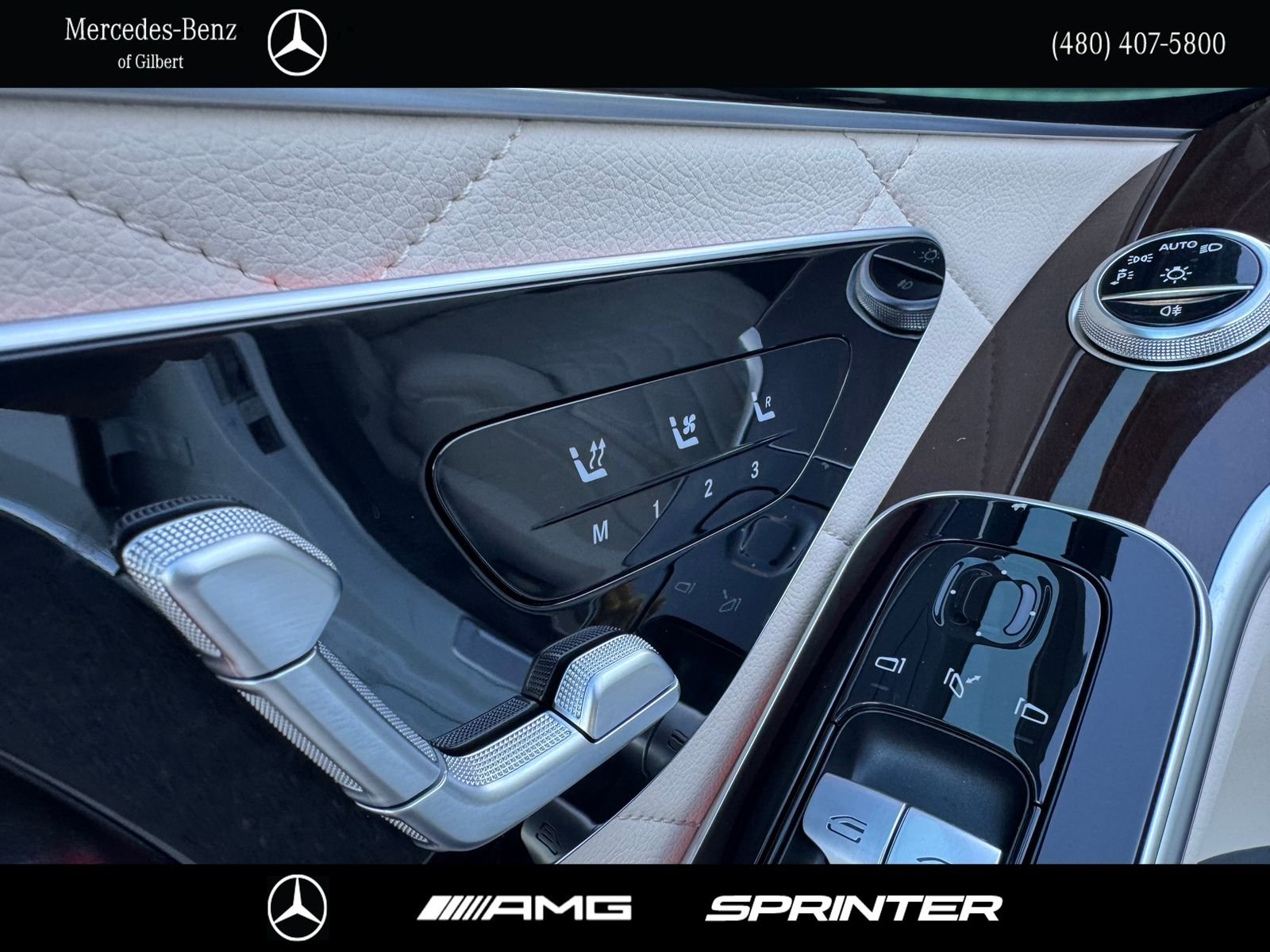 Certified Used 2026 White Mercedes-Benz S 580 image 15