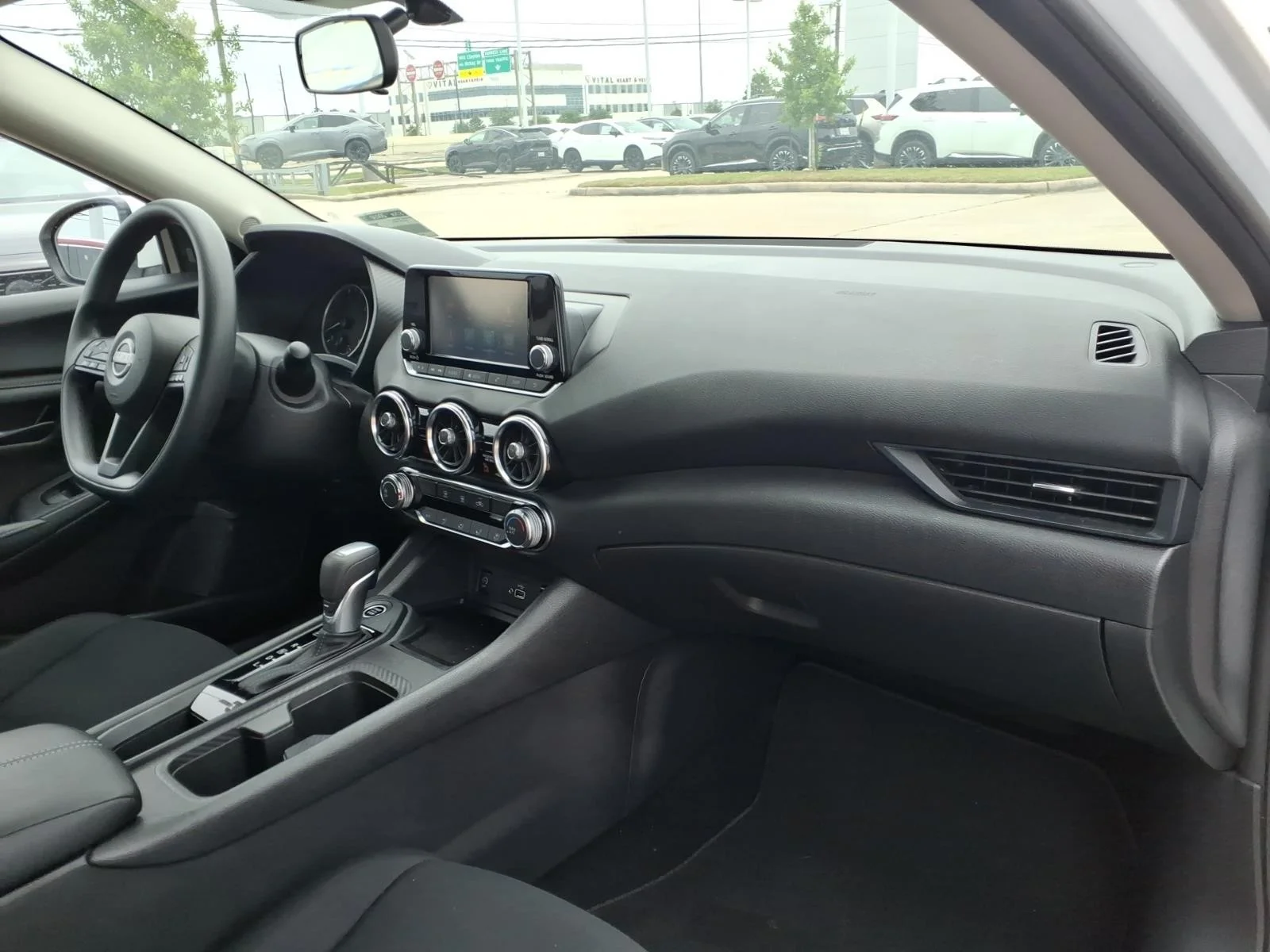 2025 Nissan Sentra S White at Robbins Nissan