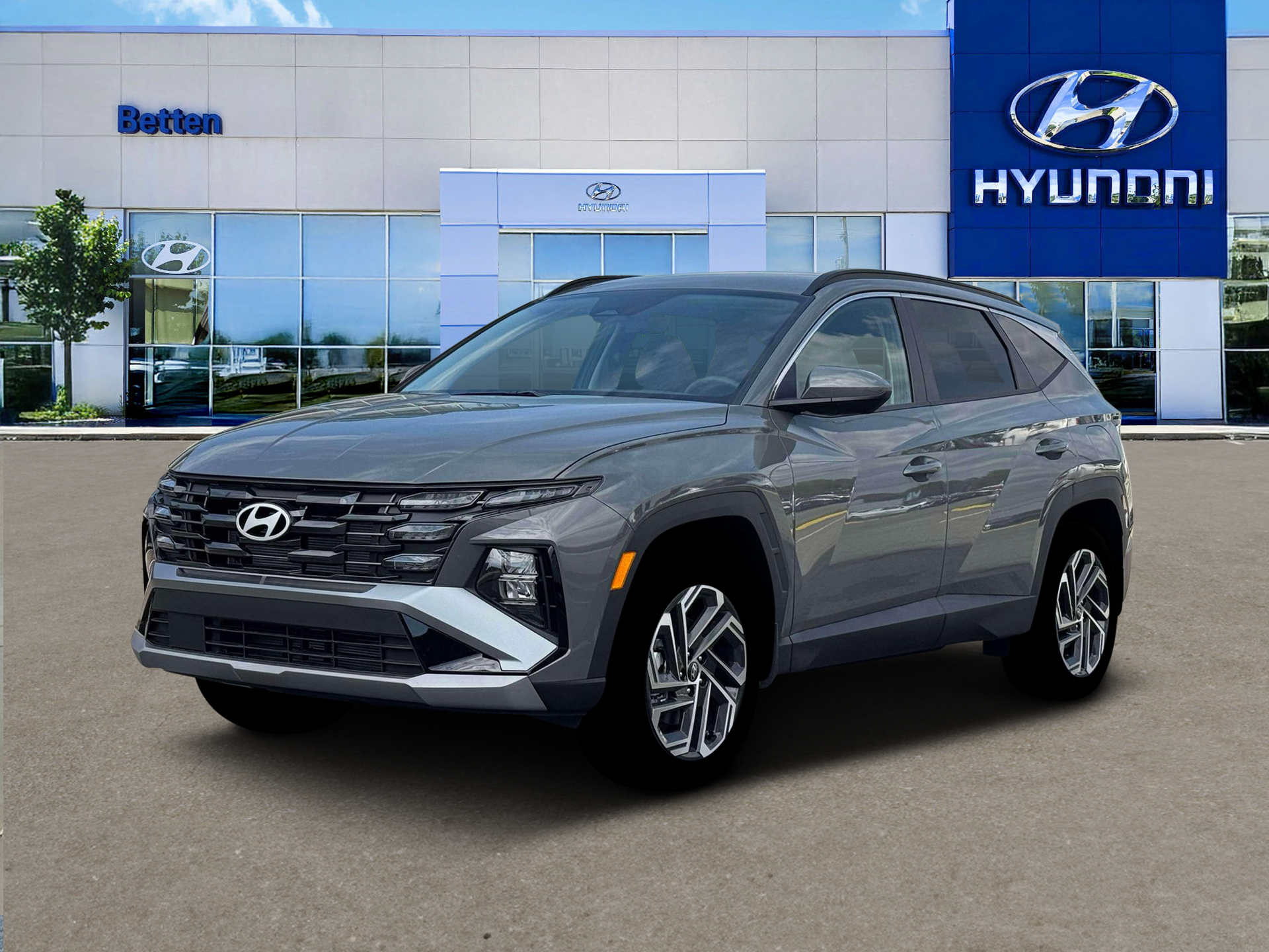 New 2026 Gray Hyundai SEL Plus AWD image 1