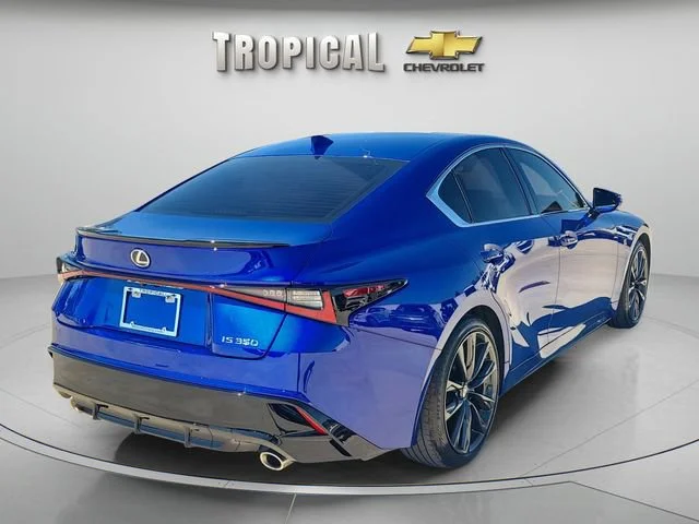 Used 2024 Blue Lexus IS 350 F SPORT Design image 3