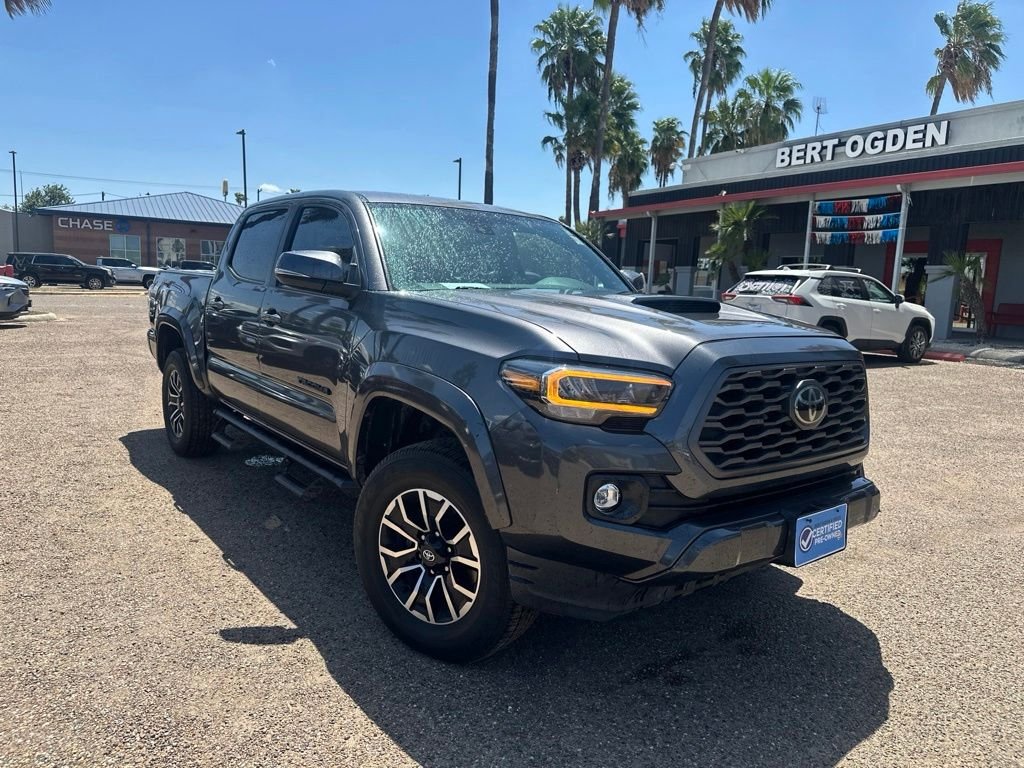 Used 2021 Gray Toyota TRD Sport image 1