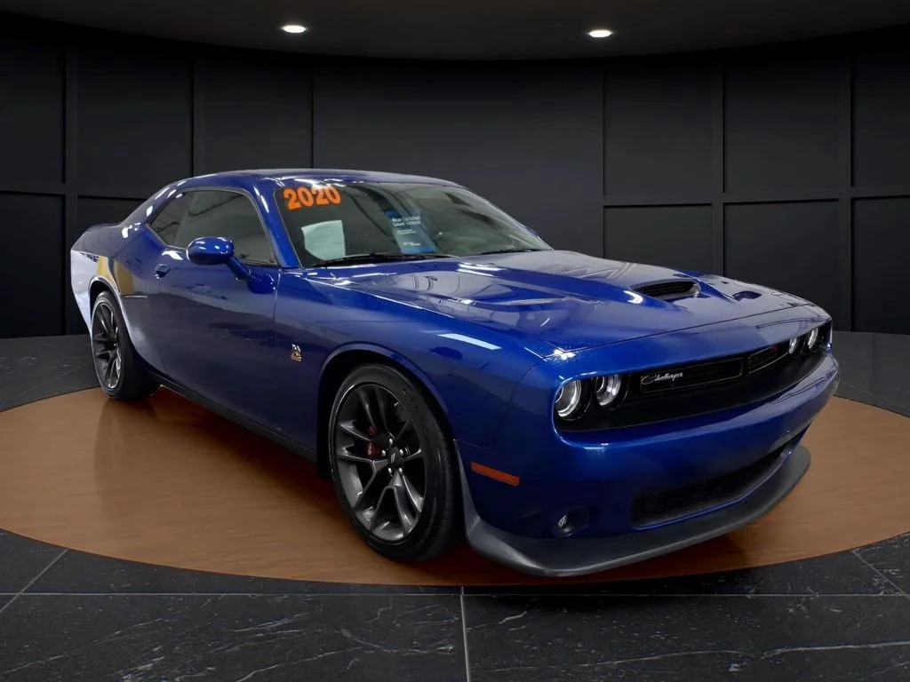 Certified Used 2020 Indigo Blue Dodge R/T Scat Pack image 1