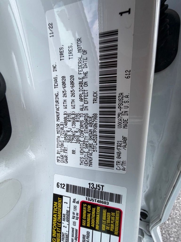 Used 2023 Ice Toyota SR5 image 48