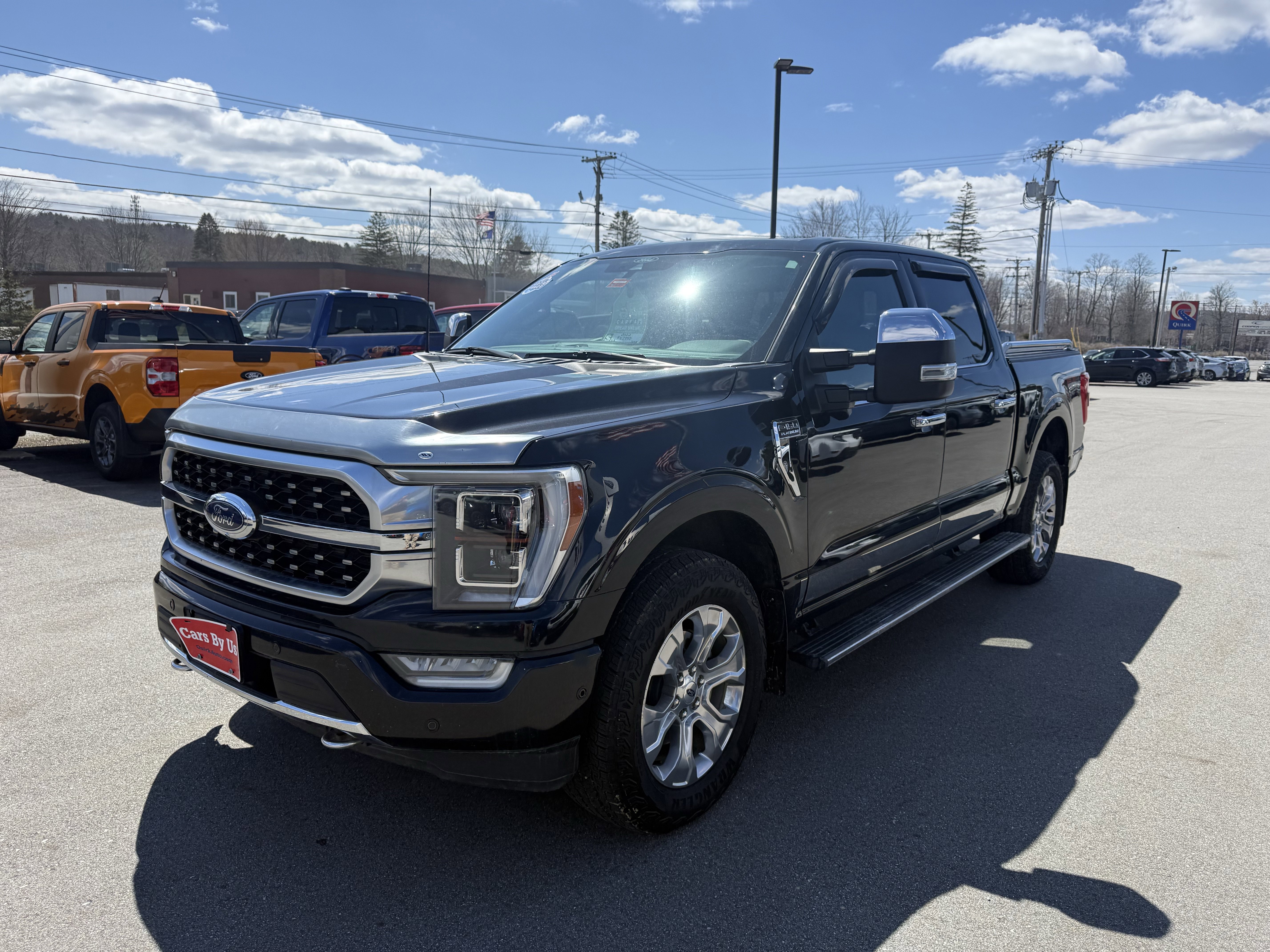 Used 2022 Agate Black Metal Ford Platinum image 14