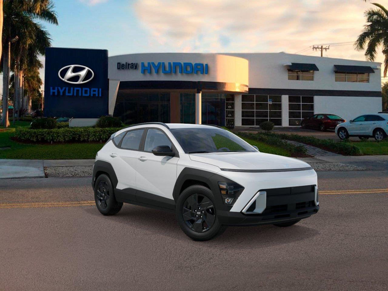 New 2027 White Hyundai SEL Sport image 2