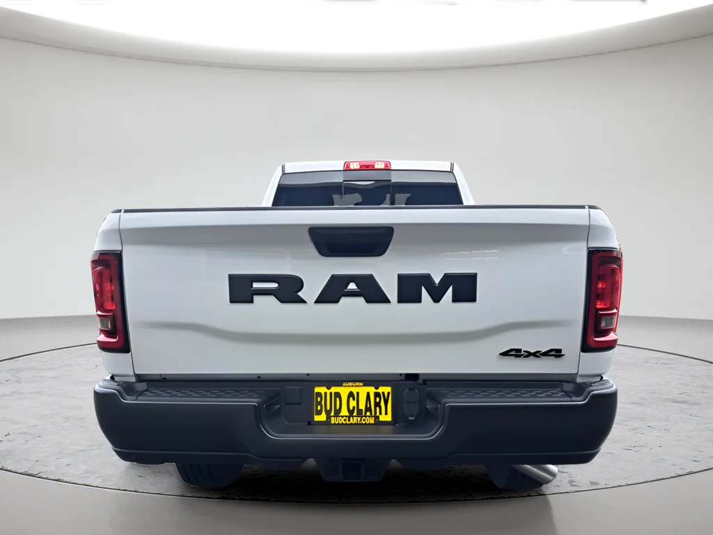 New 2026 Bright White Clear-Coat Exterior Paint RAM Tradesman image 4