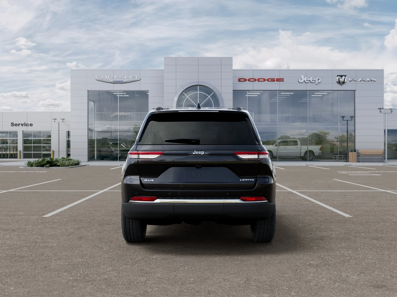 New 2026 Diamond Black Crystal Pearlcoat Jeep Limited image 46