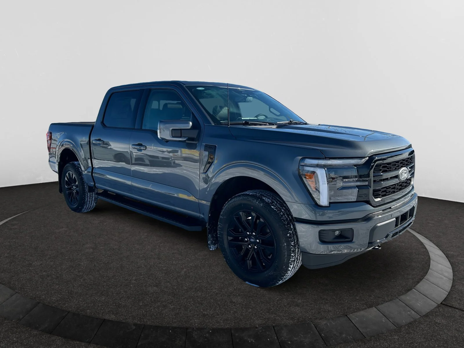 New 2026 Carbonized Grey Metallic Ford Lariat image 7