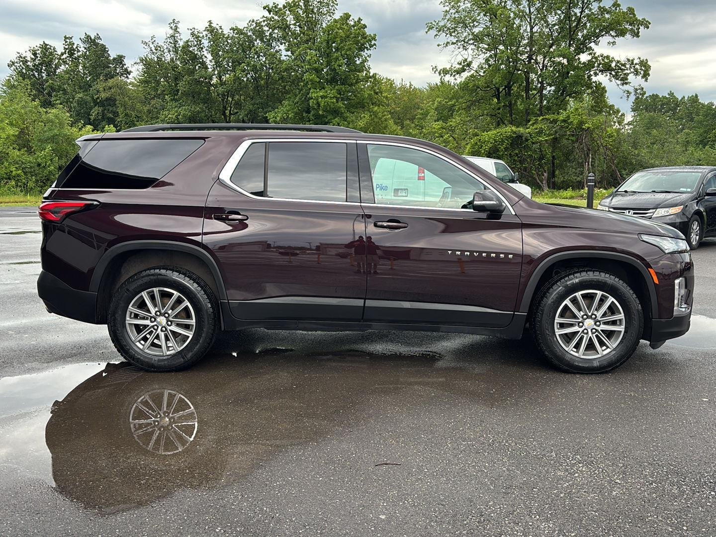 Used 2023 Black Cherry Metallic Chevrolet LT Cloth image 4