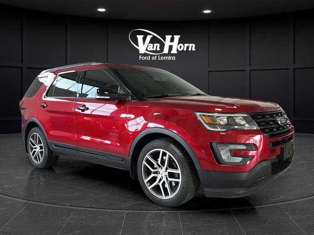 Used 2017 Ruby Red Metallic Ford Sport image 1