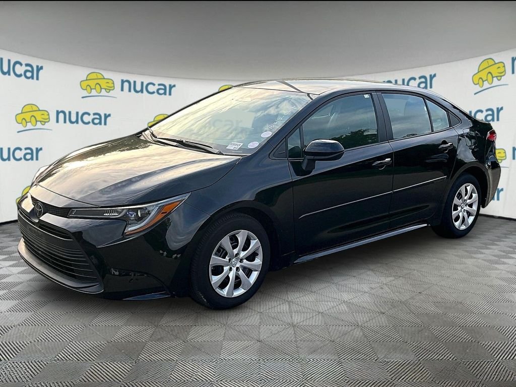 Certified Used 2024 Black Toyota LE image 3