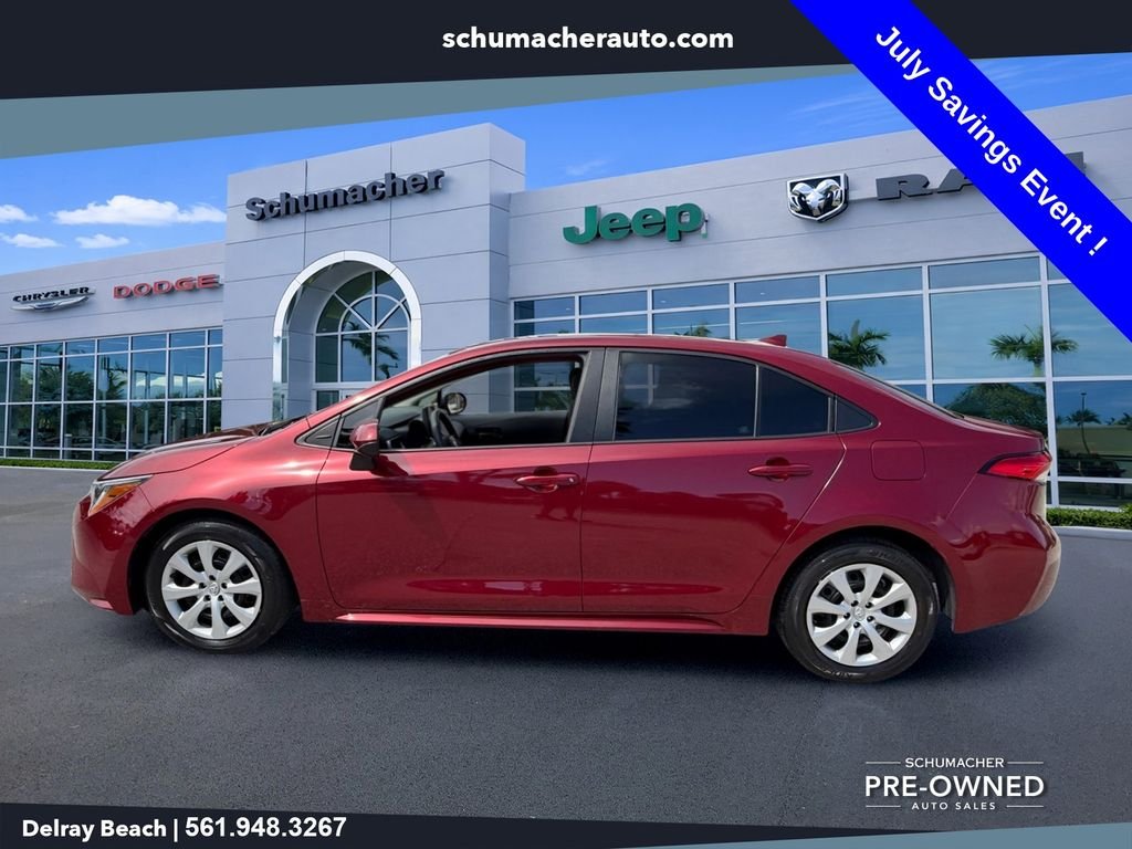 Used 2023 Red Toyota LE image 4
