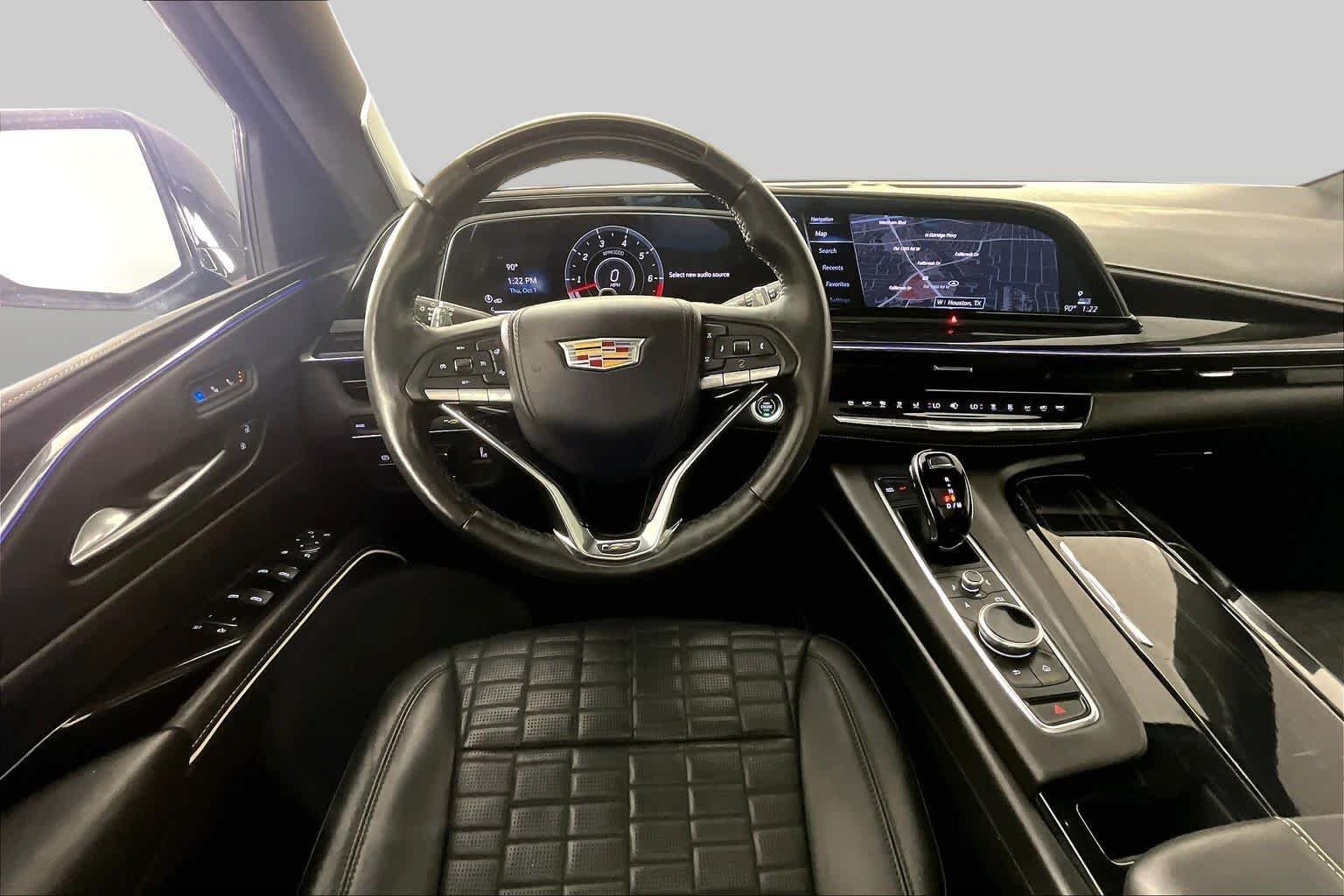 Used 2024 Black Diamond Tricoat Cadillac AWD V-Series image 6