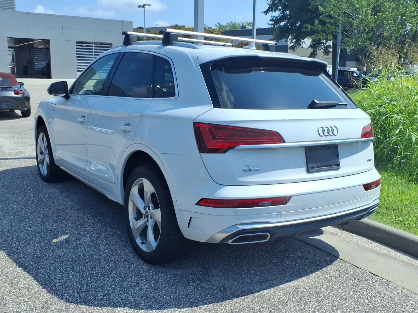 Certified Used 2023 Glacier White Metallic Audi S line Premium Plus image 4