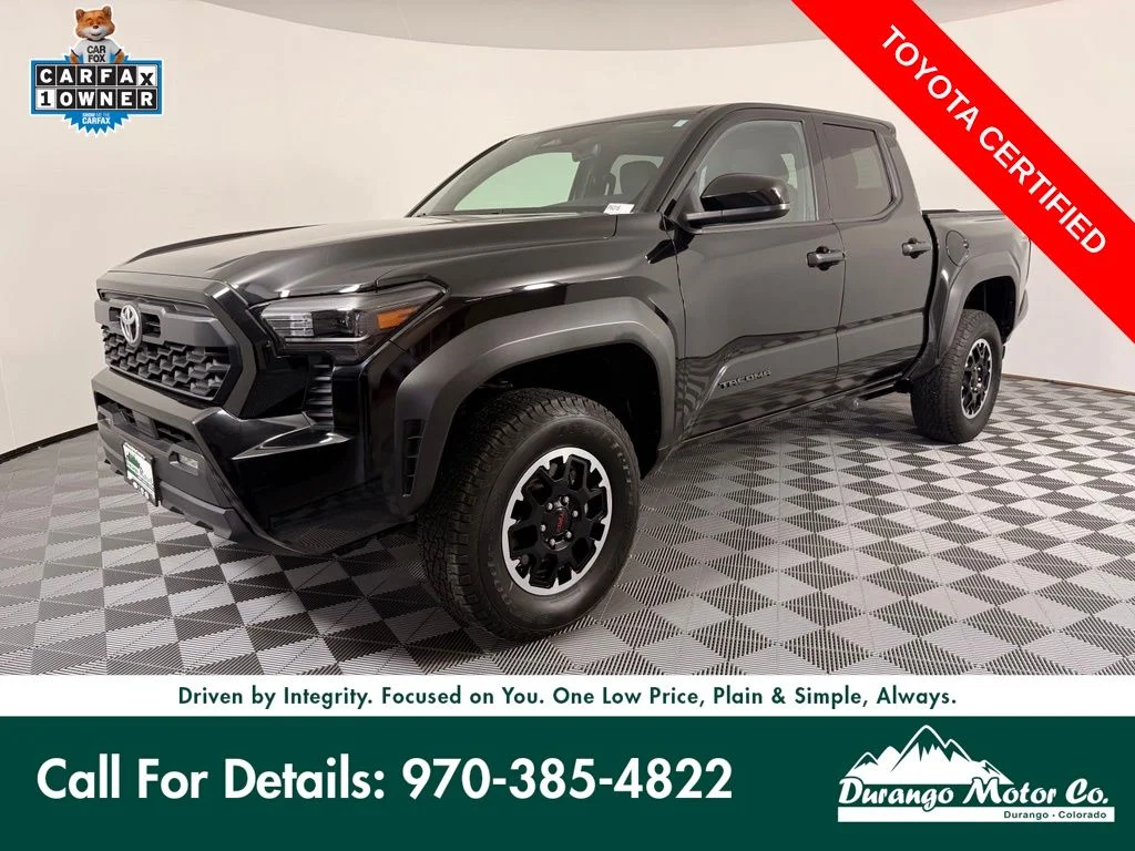 Certified Used 2025 Black Toyota TRD Off-Road image 1