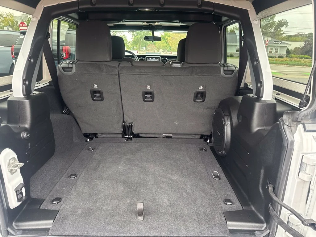 Certified Used 2023 Bright White Clearcoat Jeep Sport image 43
