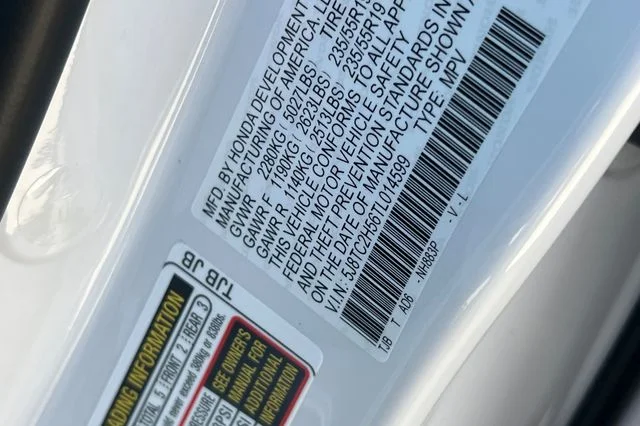 New 2026 Platinum White Pearl Acura Technology Package image 24