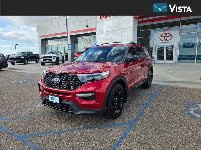 Used 2024 Red Metallic Ford ST image 1