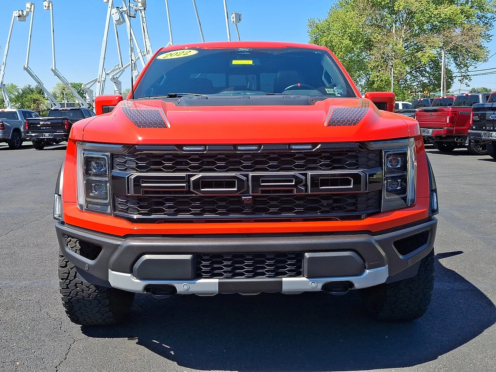 Used 2022 Code Orange Metallic Ford Raptor image 3