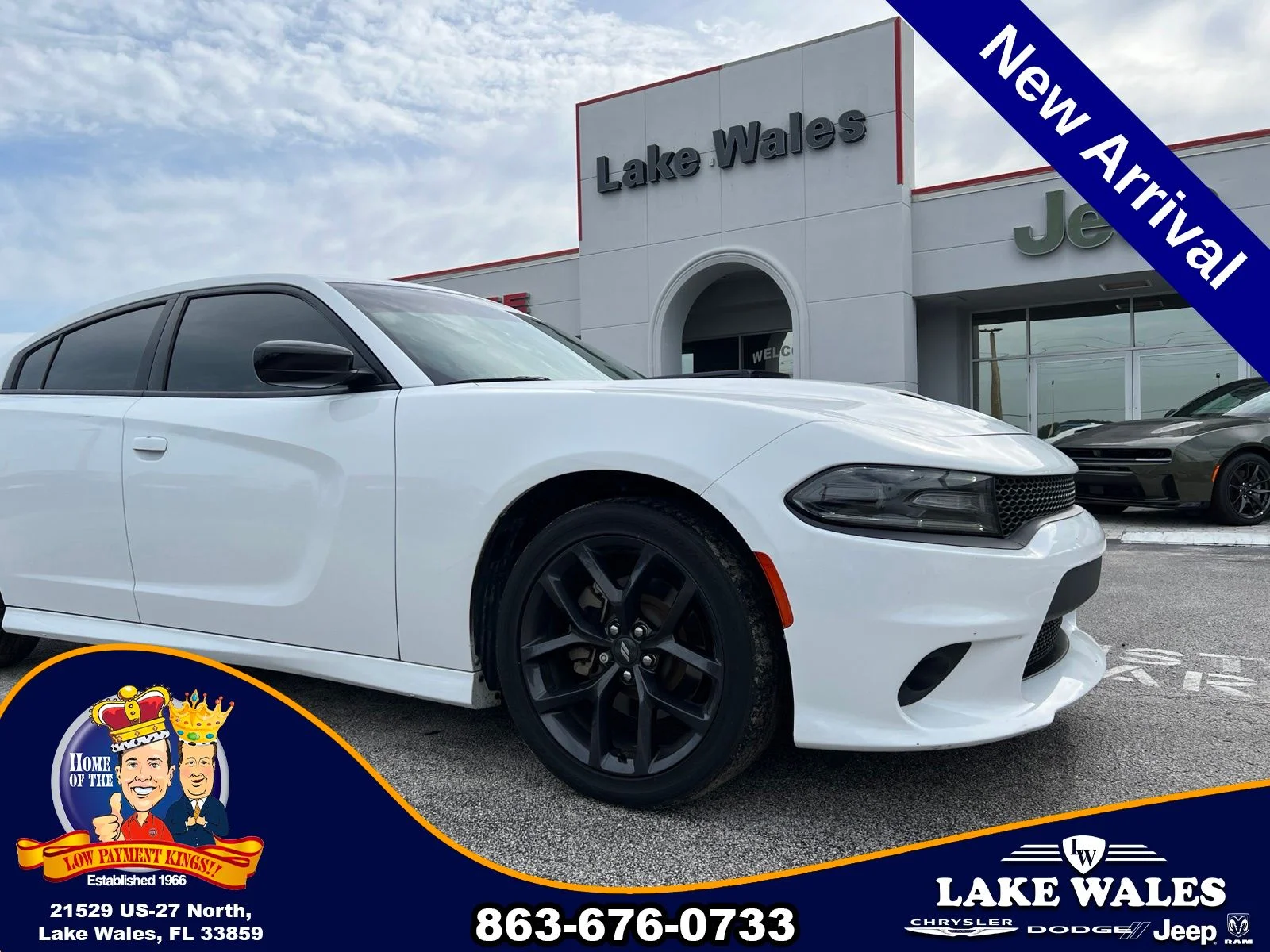 Used 2021 White Dodge GT image 1