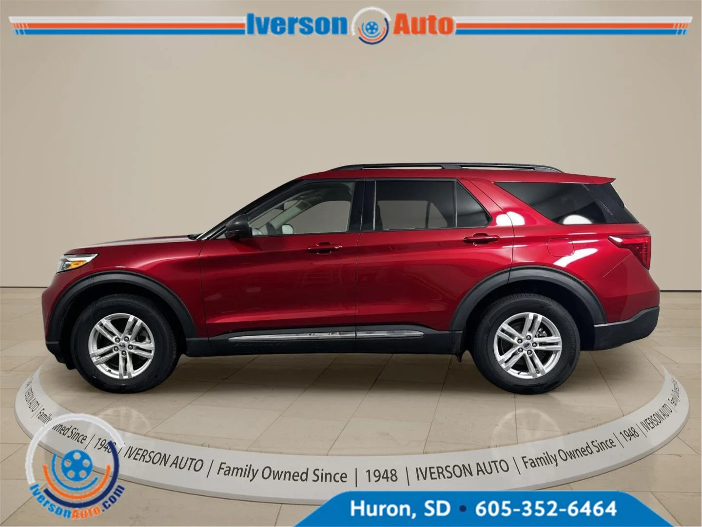 Used 2022 Red Ford XLT image 5