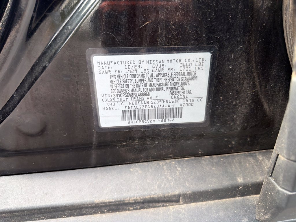 Used 2024 Black Nissan SV image 29