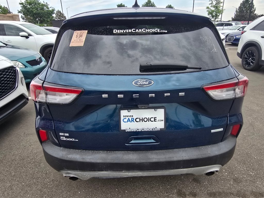 Used 2020 Dark Persian Green Metallic Ford SE image 4