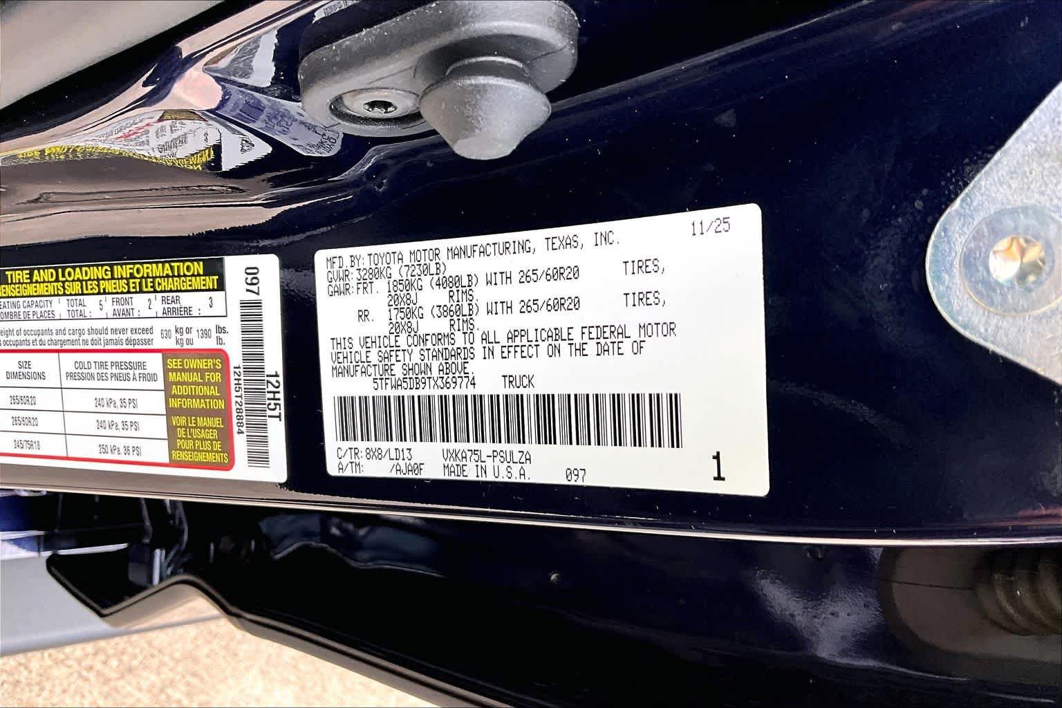 Used 2026 Blueprint Toyota Limited image 34