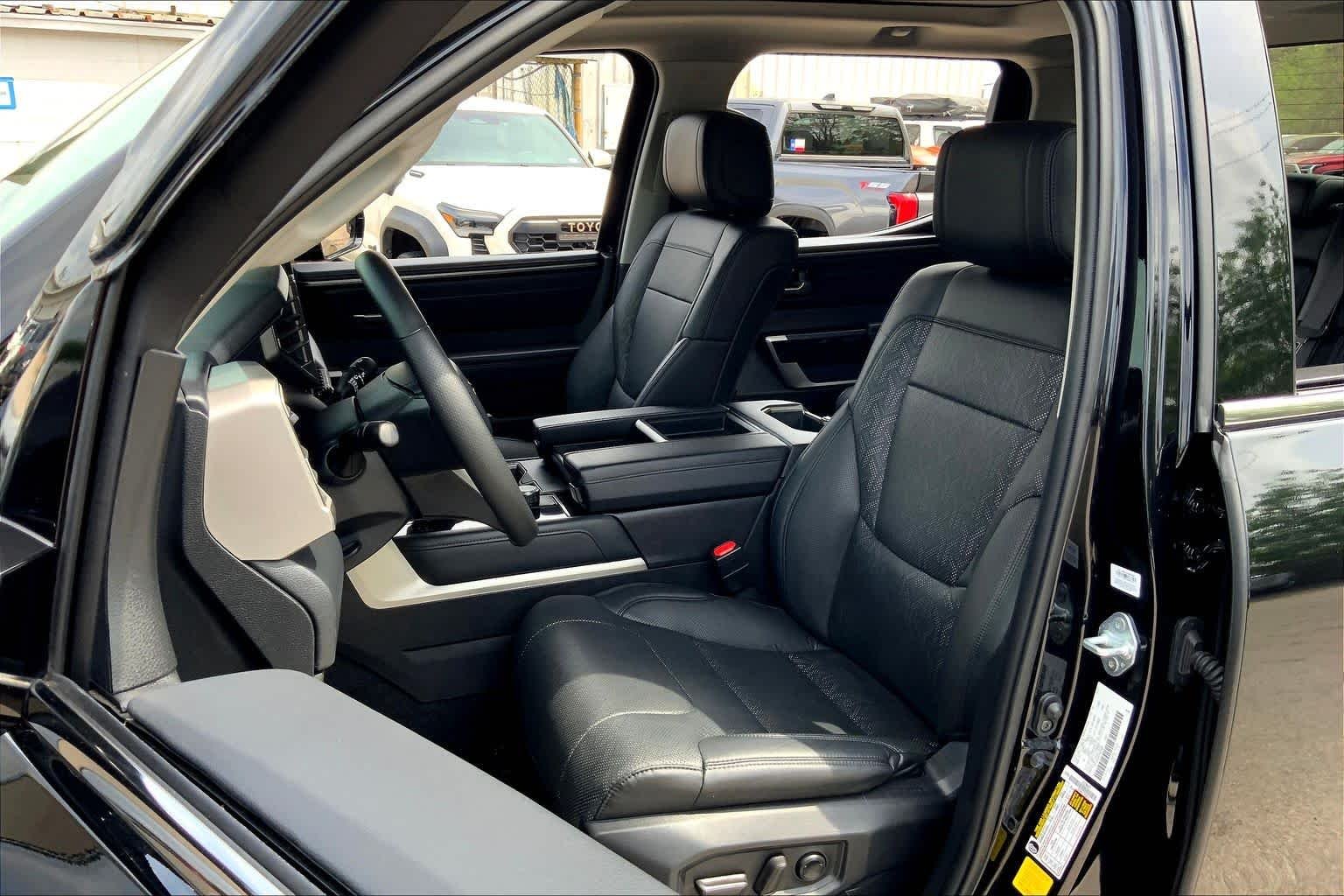 Used 2023 Midnight Black Metallic Toyota Limited image 8