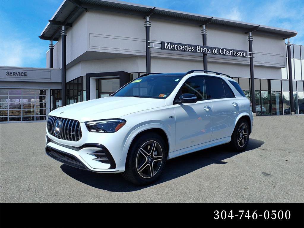 Used 2025 MANUFAKTUR Moonlight White Metallic Mercedes-Benz AMG® GLE 53 image 6