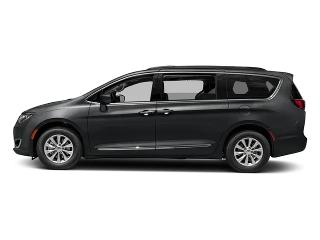 Used 2017 Granite Crystal Metallic Clearcoat Chrysler Limited image 2