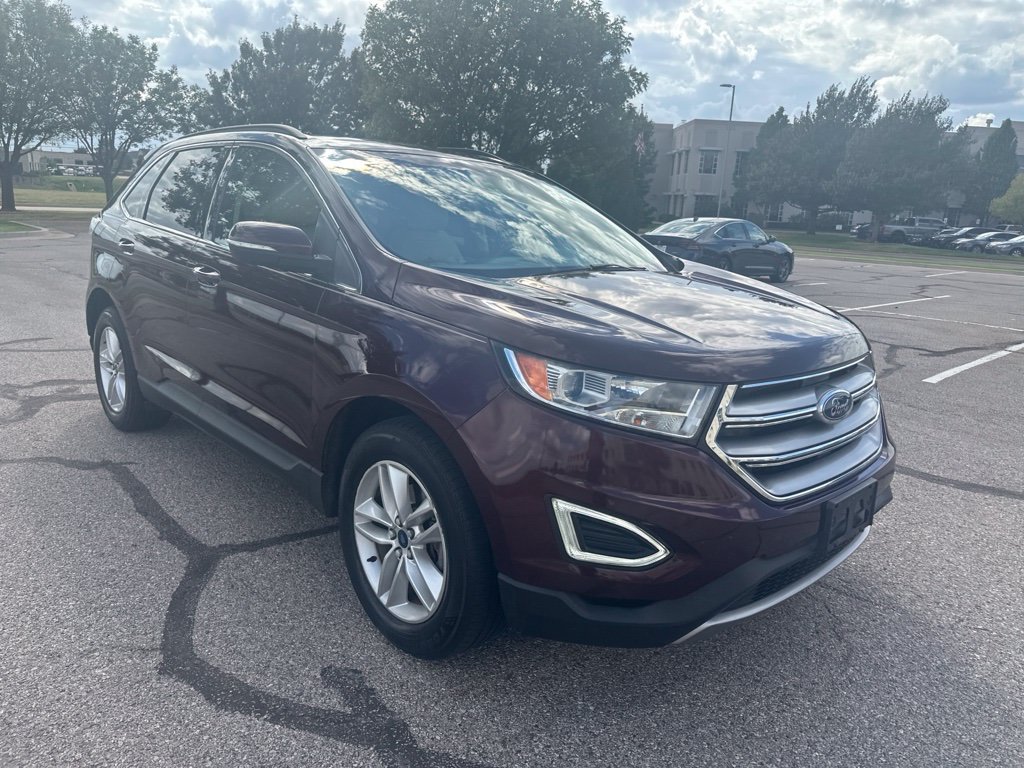 Used 2018 Red Ford SEL image 3