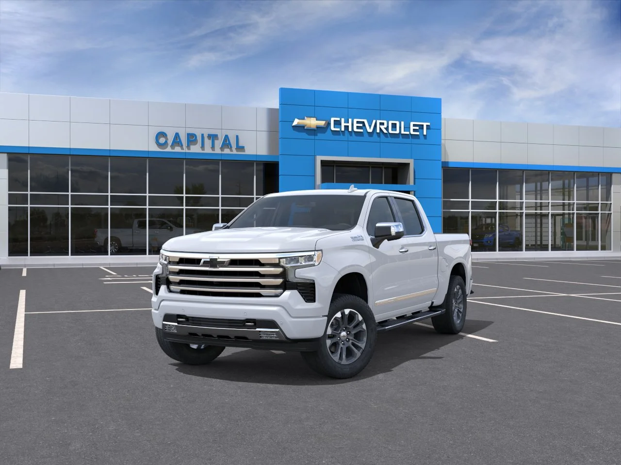 New 2026 Polar White Tricoat Chevrolet High Country image 8