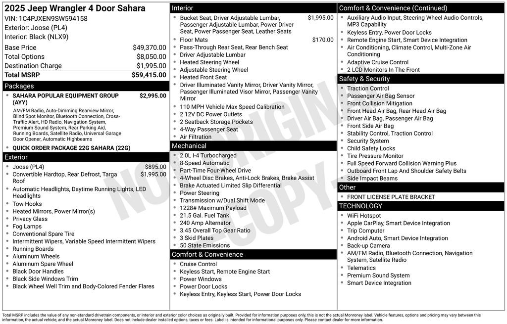 2025 Jeep Wrangler 4-Door Sahara - Photo 27