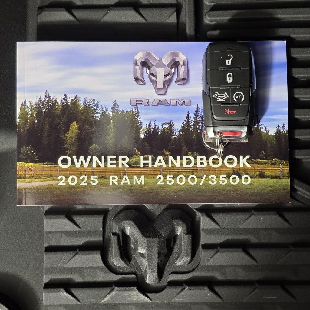 New 2025 Diamond Black Crystal Pearlcoat Ram Laramie image 53