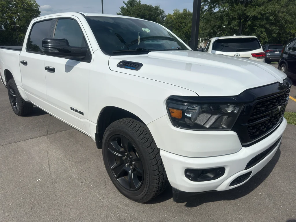 Used 2023 Bright White Clearcoat Ram Big Horn image 5