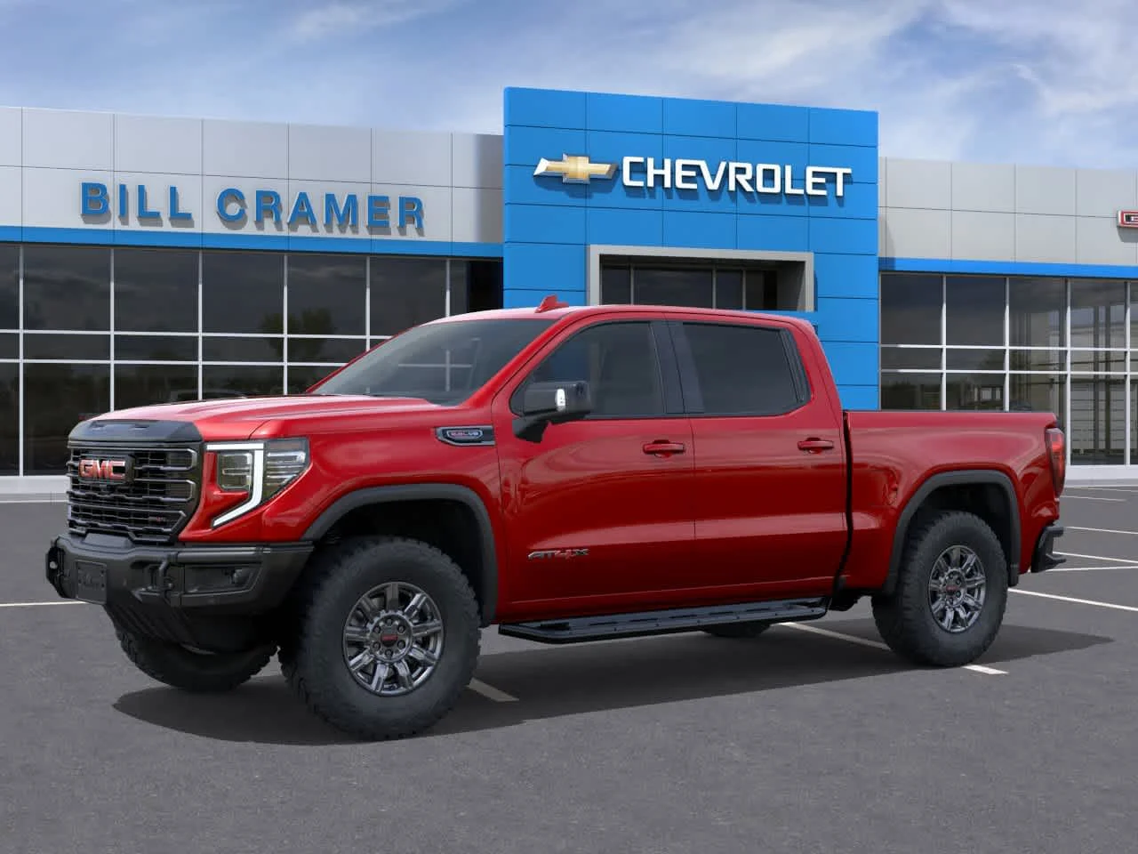 New 2026 Volcanic Red Tintcoat GMC AT4X image 2