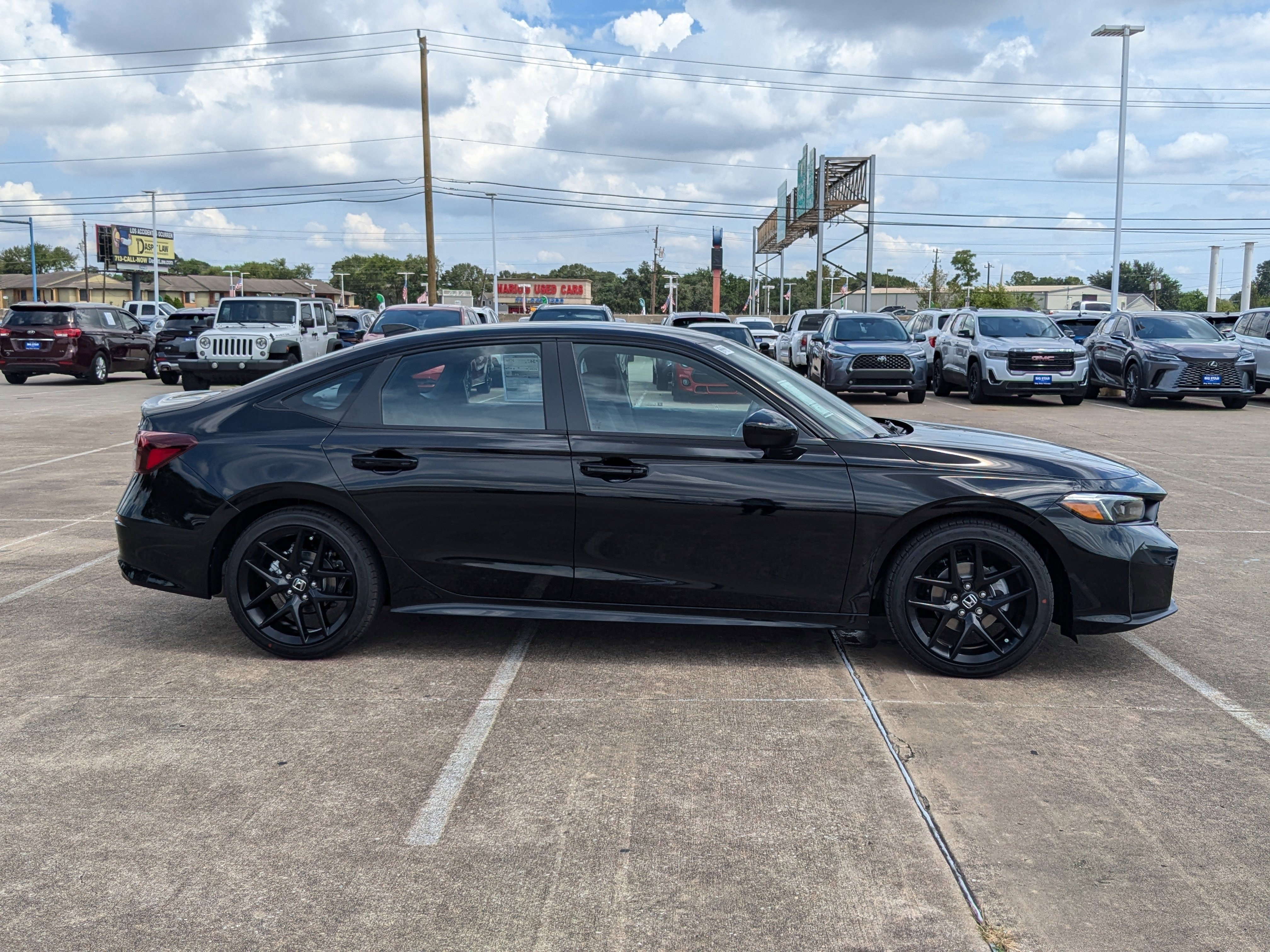 New 2026 Crystal Black Pearl Honda Sport image 3
