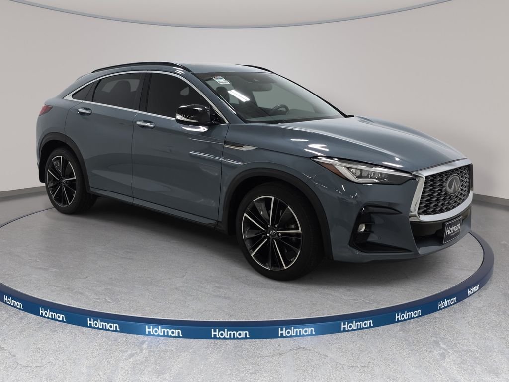 Certified Used 2022 Slate Gray INFINITI ESSENTIAL image 3