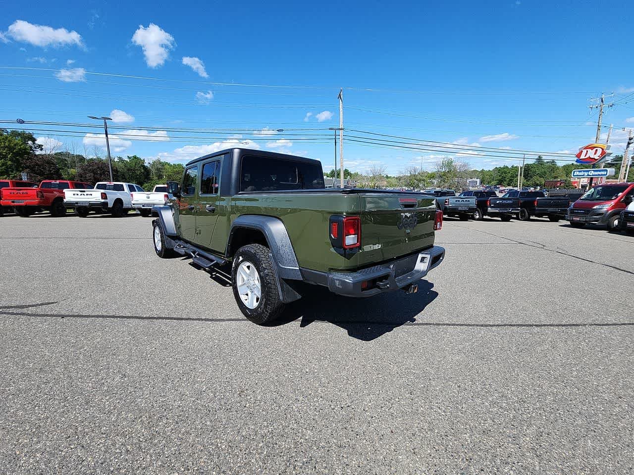 Used 2023 Sarge Green Clearcoat Jeep Sport S image 7