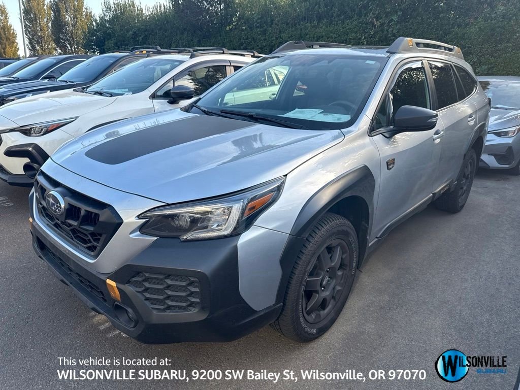 Used 2024 Silver Subaru Wilderness image 1