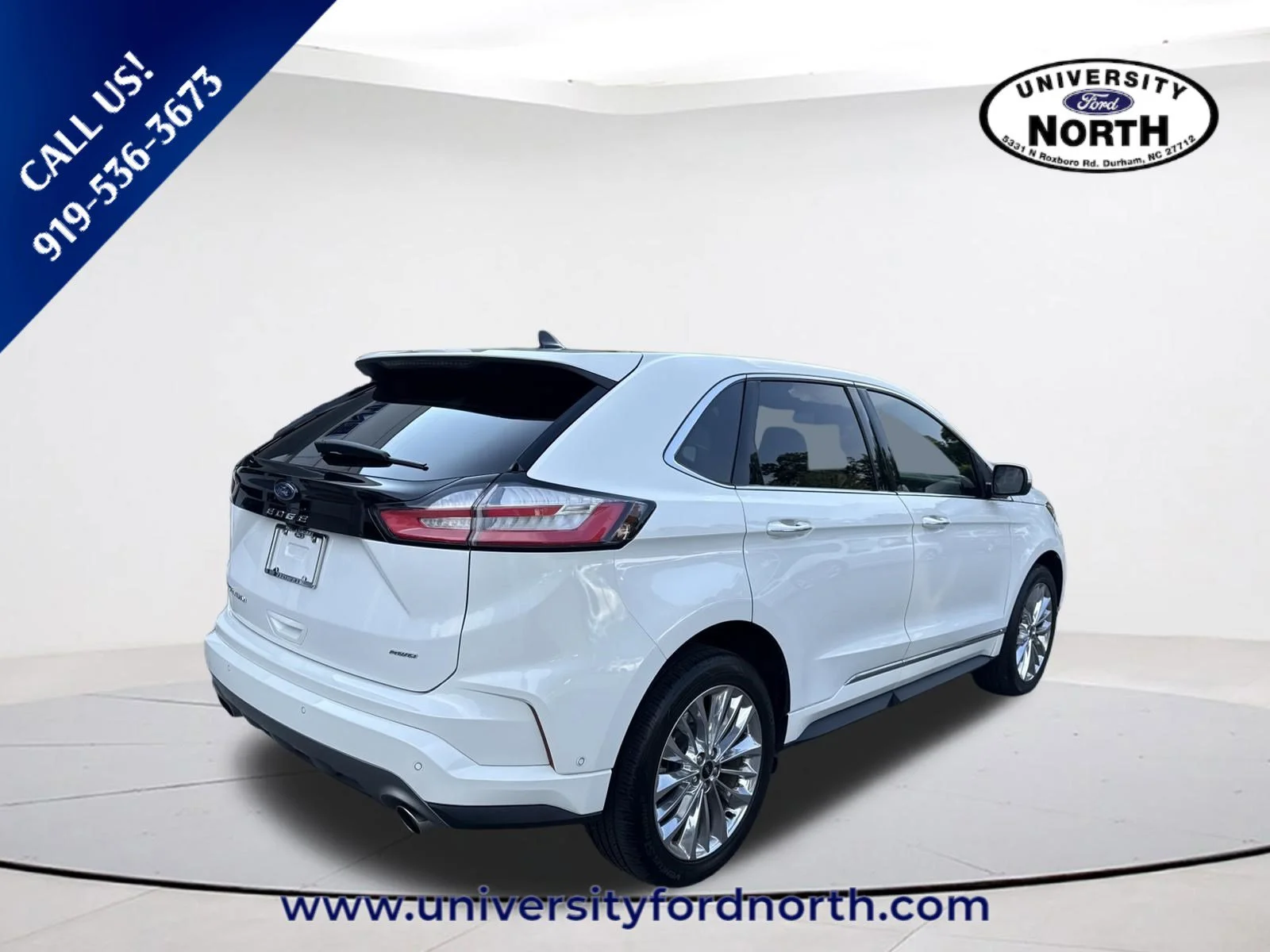 Used 2024 Star White Metallic Tri-Coat Ford Titanium image 7