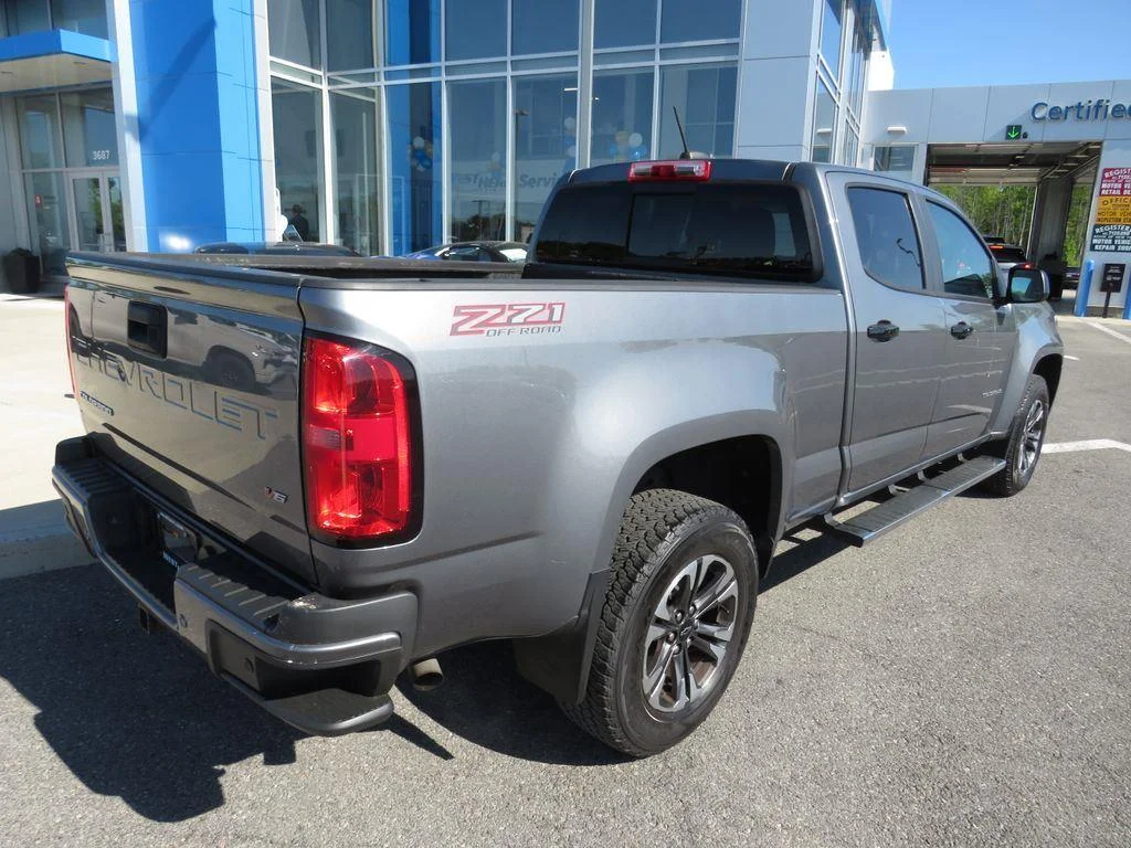 Used 2021 SATIN STEEL METALLIC Chevrolet 4WD Z71 image 7